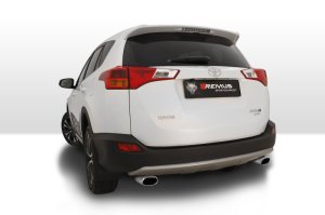 Toyota Rav4 Performance Exhaust - Rear - Remus - Axle Back - 2013